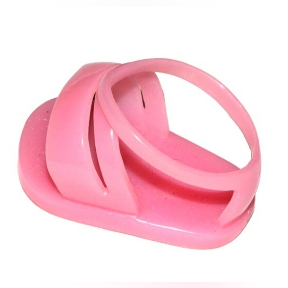 Pink AG DARLING DOTS Replacement Shoe - American Girl Bitty Baby Sandal